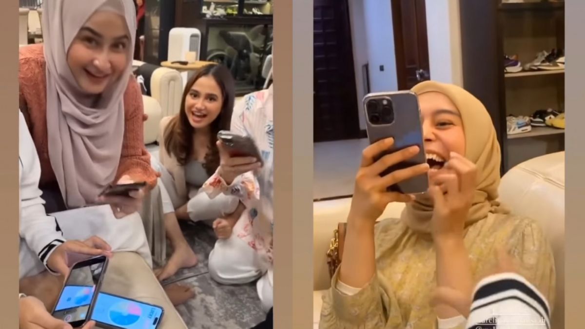 Lesti Kejora dan para rekan artis [Instagram]