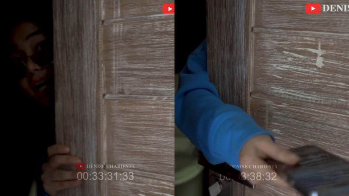 Denise saat memperagakan aksinya dengan RD [YouTube]