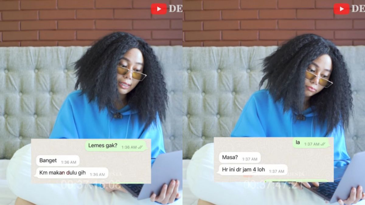 Bukti chat RD dan Denise [YouTube]