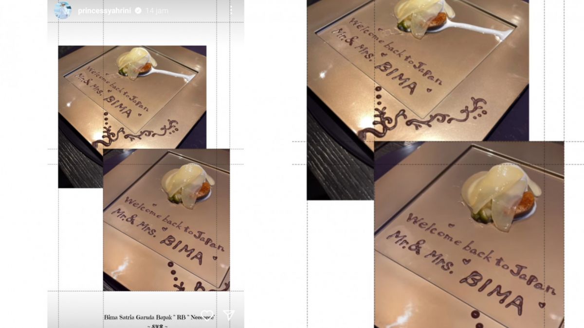 Instastory Syahrini [Instagram]