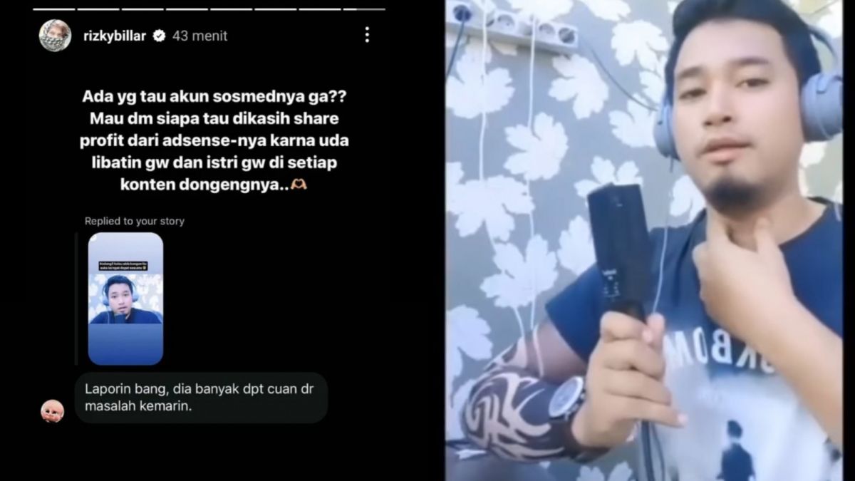 story Rizky Billar [Instagram]