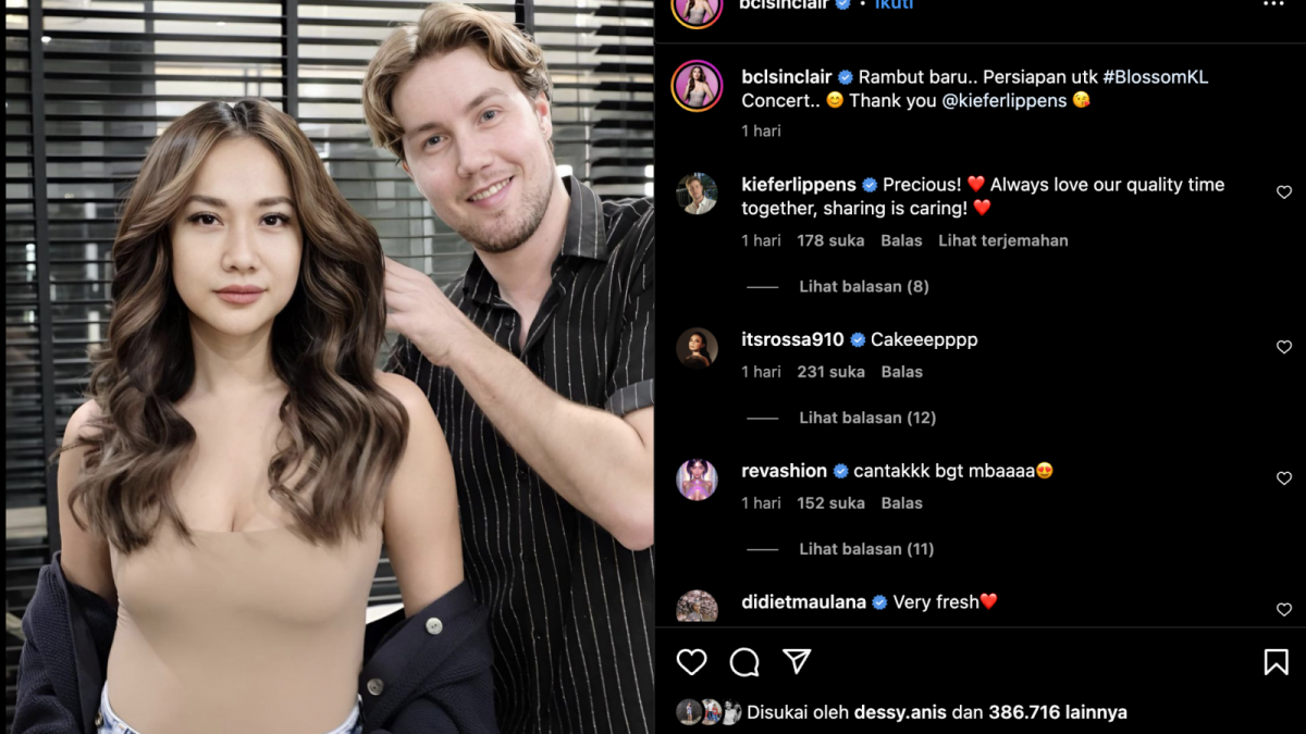 Pakaian BCL  sempat bikin salah fokus