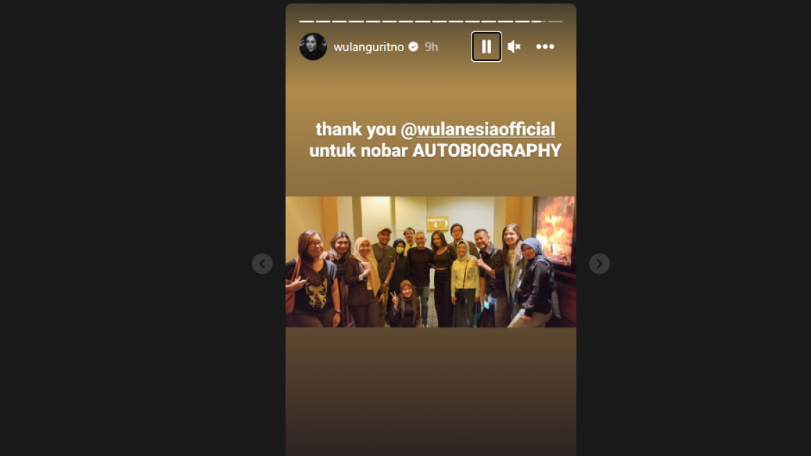 potret wulan saat norbar bersama [Instagram]