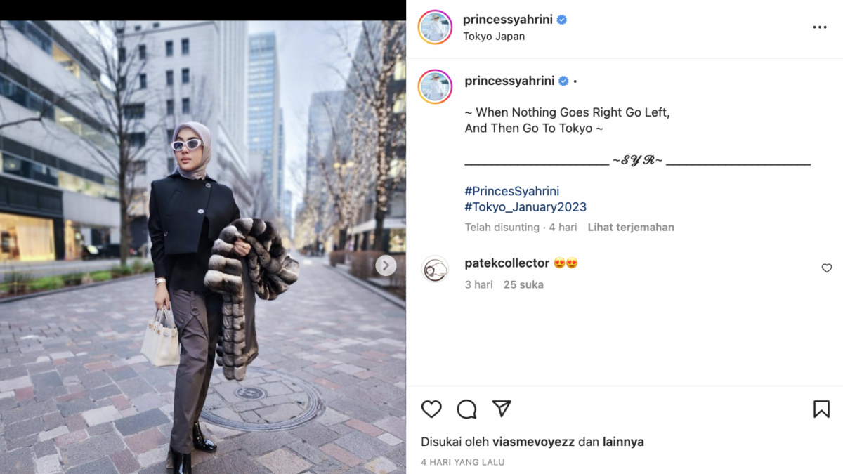 Foto Syahrini yang tuai sorotan