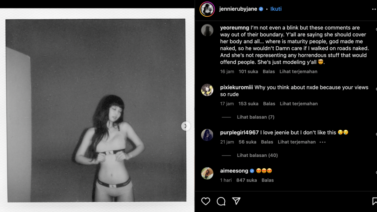 Jennie promosikan Calvin Klein