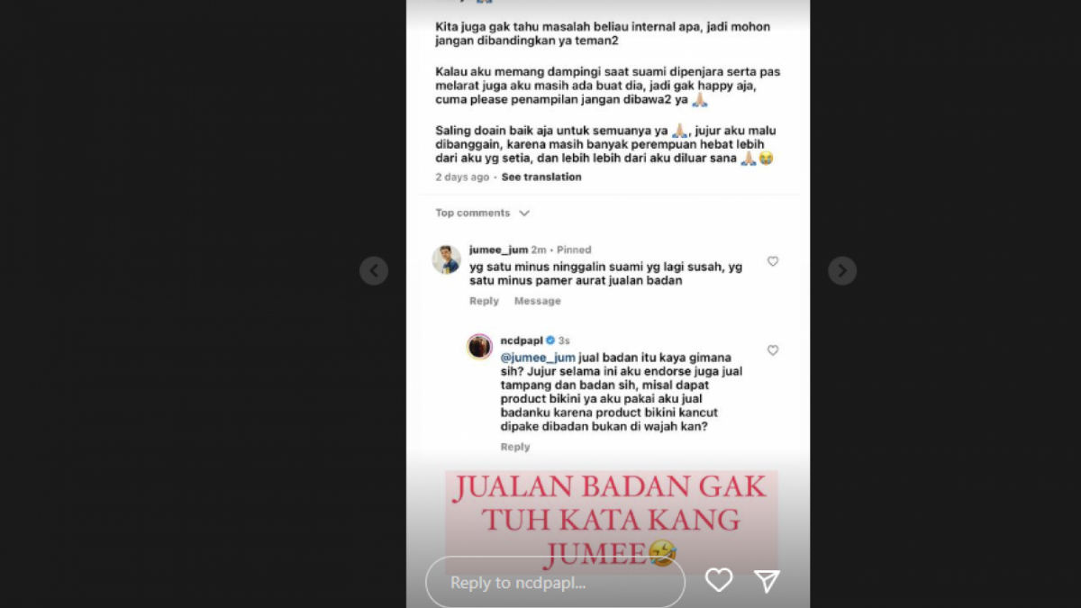 Story Nora Alexandra [Instagram]