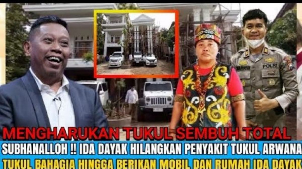 Kabar Tukul berobat ke ibu Ida Dayak [YouTube]