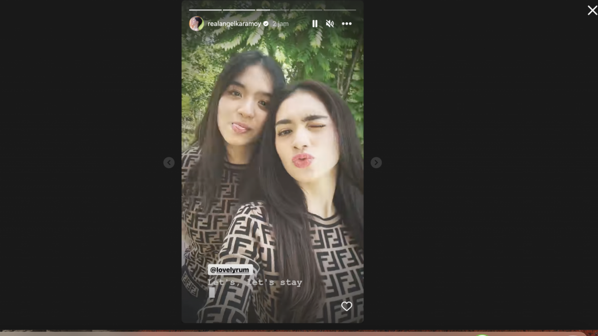 Angel Karamoy dan Lovely Rumangkang