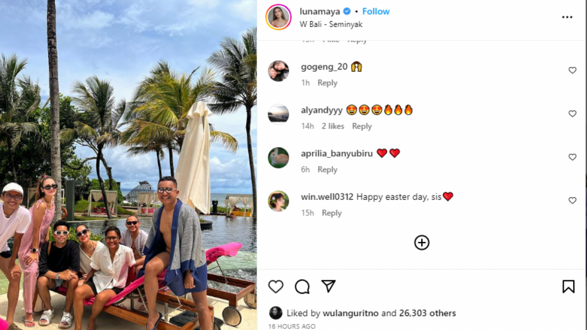 BCL dan Tiko liburan [Instagram]