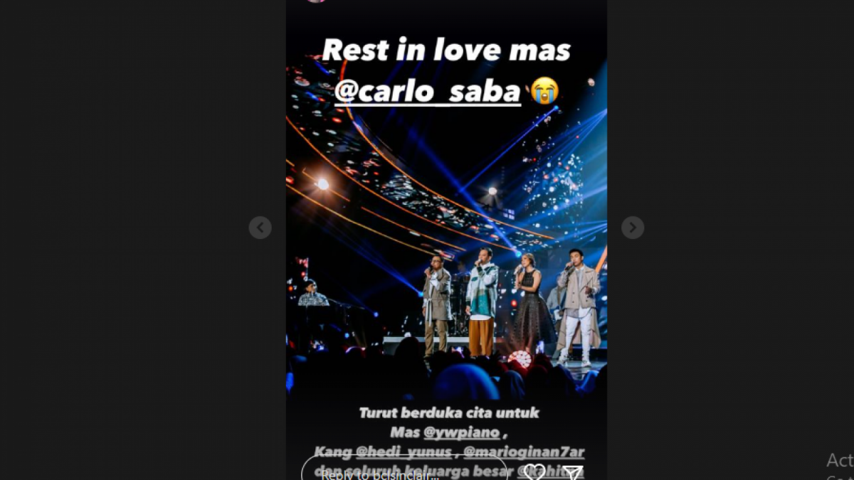 BCL ungkap kabar duka [Insta Story]