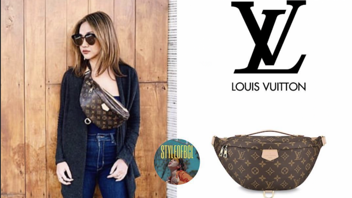 BCL dan bum bag Louis Vuitton