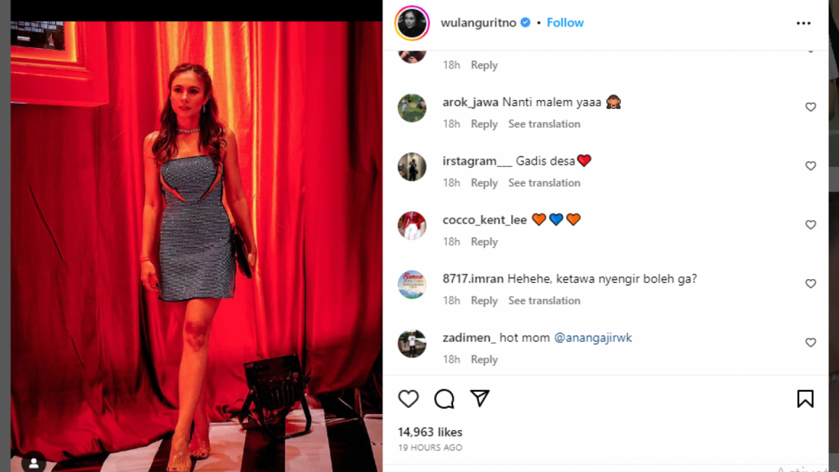 wulan guritno [Instagram]