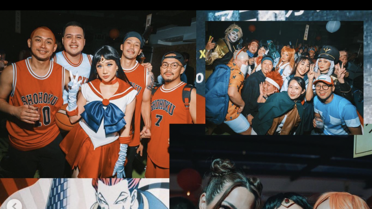 BCL dan Tiko Aryawardhana di acara cosplay