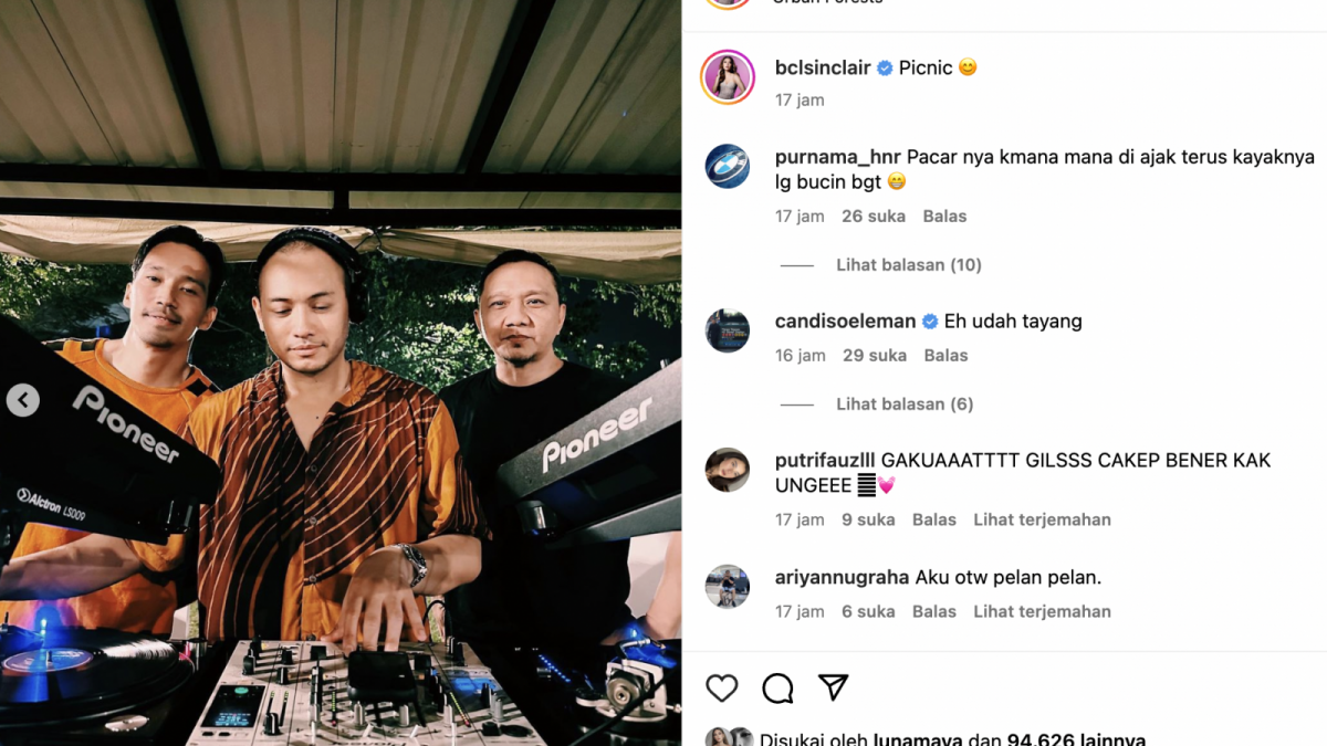 Tiko Aryawardhana jadi DJ di acara BCL