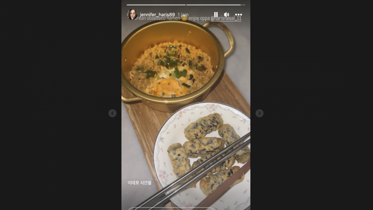 Gimmari dan Ramen buatan Jennifer Dunn