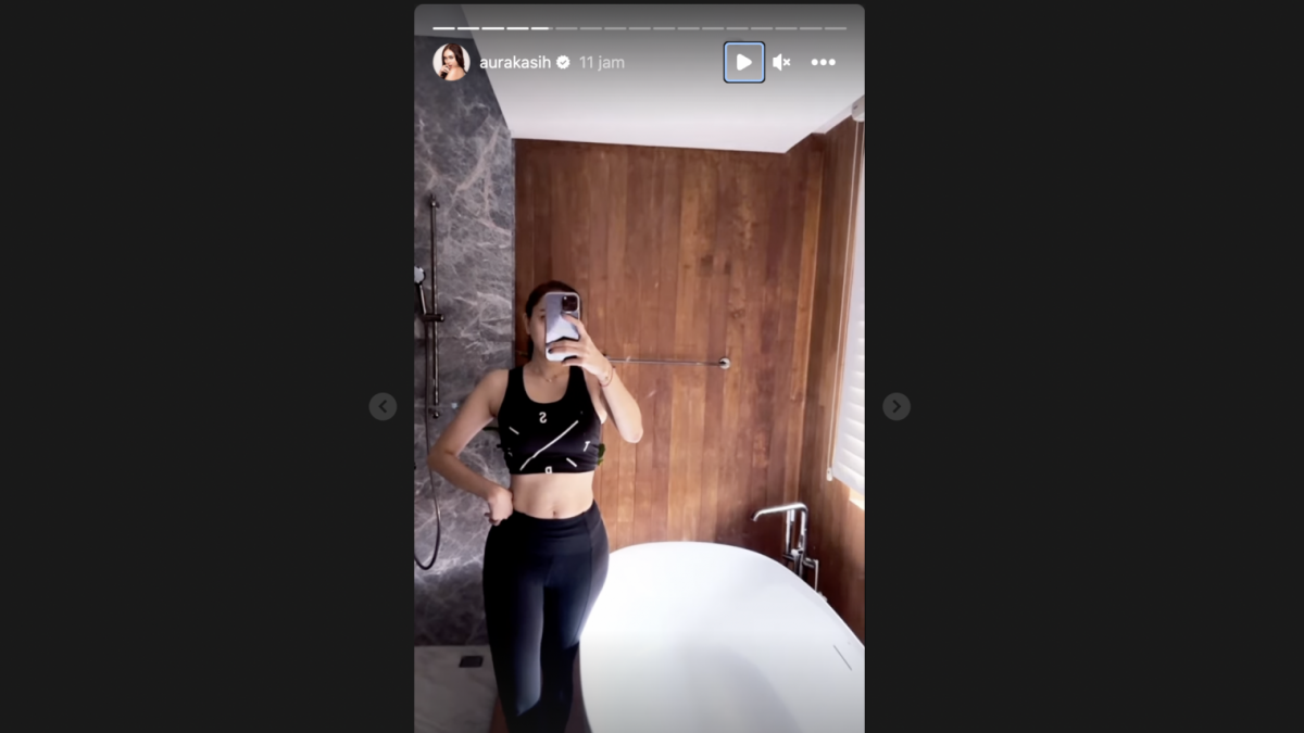 Aura Kasih di kamar mandi