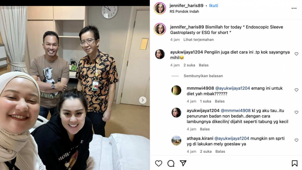 Jennifer Dunn ditemani Faisal Haris