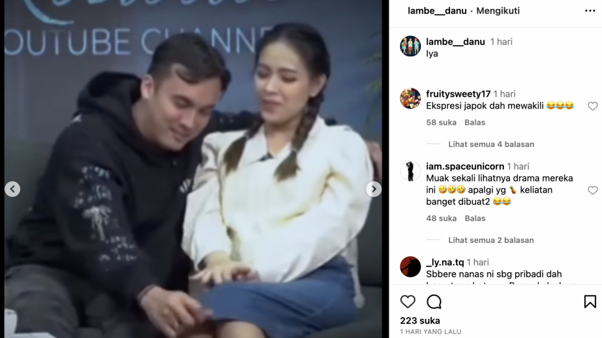 Rendy tutupi rok Lady Nayoan