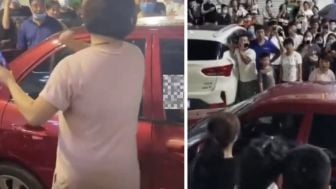 Suami Ena-Ena Bareng Selingkuhan dalam Mobil, Istri Sah datang Pecahkan Kaca