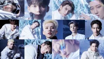 Jelang Rilis Album Sector 17, Seventeen Pose Cool bak Pangeran Musim Dingin