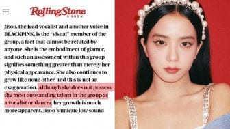 Fans BLACKPINK Ngamuk! Gara-Gara Tulisan di Majalah Rolling Stone yang Bilang Jisoo Seperti Ini