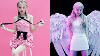 Penampilan Nayeon TWICE untuk Pemotretan Majalah, Seperti Malaikat Dua Wajah!