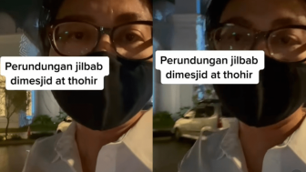 Perempuan Ini Mencak-Mencak Tak Boleh Masuk Masjid Erick Thohir Gara-Gara Ini