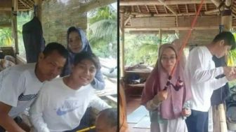 Kepergok di Kolam! Lesti Pegang Joran Pancing, Billar Sibuk Sendiri