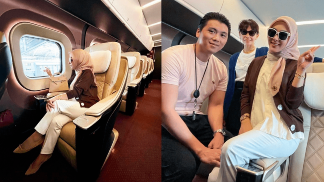 Ngaku Booking Kereta Segerbong, Syahrini Ngotot Begini saat Disindir Penumpang