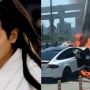 Kabar Tak Baik dari Jimmy Lin Kakak Boboho, Mobil Teslanya Terbakar dalam Kecelakaan