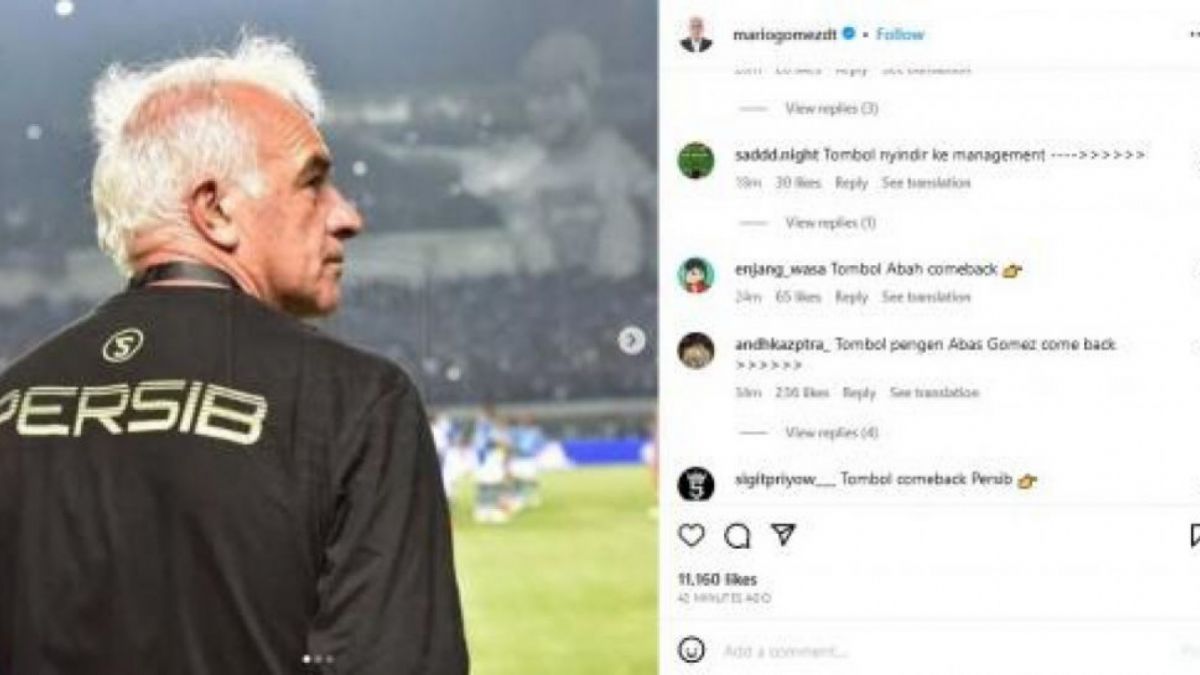 unggahan terbaru Mario Gomez di Instagram.