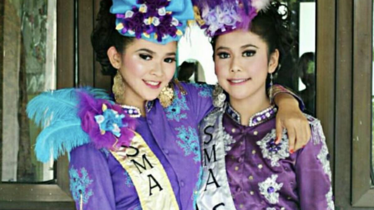 Foto Bella Bonita semasa SMA.