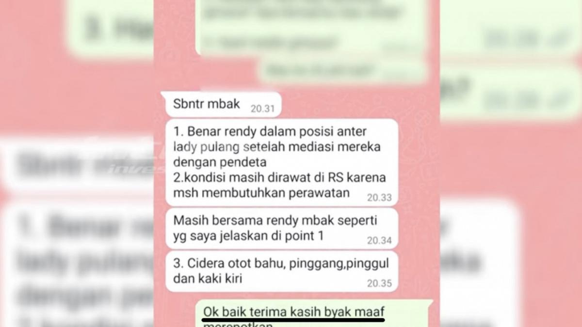Manajer Lady Nayoan beberkan kondisi istri Rendy Kjaernett usai alami kecelakaan. [Youtube Intens Investigasi]