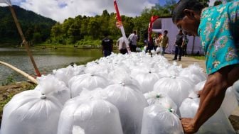 Ingin Warganya Banyak Konsumsi Ikan Bupati Garut Lakukan ini di Situ Rancahideung