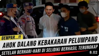 VIRAL! Ahok Ternyata Biang Keladi Kebakaran Depo Pertamina Plumpang, Inilah Faktanya