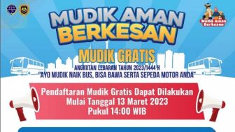 Pendaftaran Mudik Gratis Kemenhub Dibuka Hari Ini, Berikut Ini Syarat dan Ketentuannya