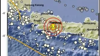 Gempa Bumi Mengguncang Garut Hari ini, Pusat Gempa di Darat Kekuatan 2,3 Magnitudo