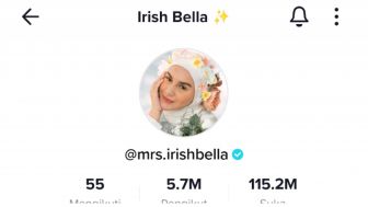 Irish Bella Kedapatan Ubah Akun Tiktok, Kuatkan Isu Rumah Tangga dengan Ammar Zoni Diujung Tanduk?