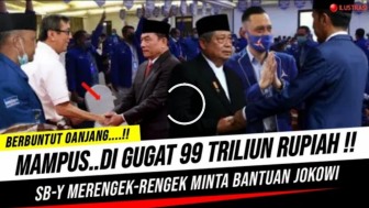 Cek Fakta: SBY Merengek Minta Bantuan Jokowi Setelah Digugat Rp.99 Triliun