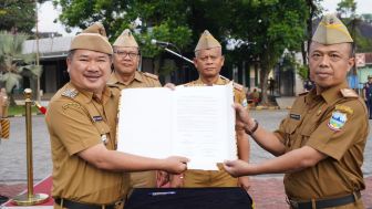 Bupati Garut Lantik 7 PNS dalam Jabatan Pimpinan Tinggi Pratama di Lingkungan Pemkab Garut