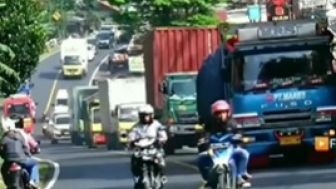 Hati-hati Saat Mudik Melintas Kawasan Gentong, Kondisi Jalan Gelap Minim Penerangan