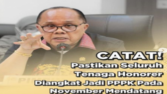 Junimart Girsang 2,3 Juta Honorer Diangkat PPPK Tanpa Tes, Sebelum 28 November 2023, Netizen: Kasian Hanya Mendapat Janji Politik Belaka