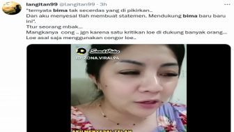 Netizen Protes Bima Hingga Menyesal Telah Mendukung Soal Kritisi Pemprov Lampung, Netizen: Dia Tidak Punya Sikap