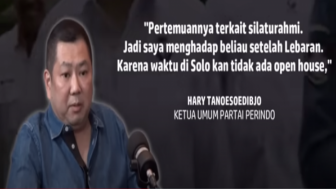 Mungkinkan Perindo Akan Berpaling dari Jokowi Soal Dukungan Capres di Pilpres 2024, Ketum Hary Tanoesoedibjo Malah Bilang Ini