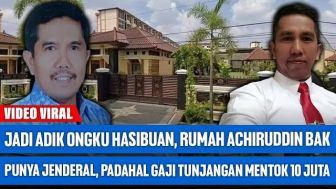 Memiliki Gaji dan Tunjangan Mentok 10 Juta Rupiah, AKBP Achiruddin Miliki Rumah Bak Istana