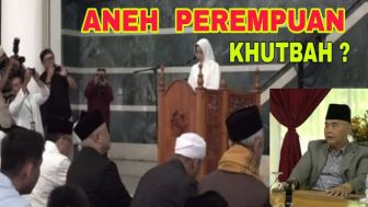 Cek Fakta: Perempuan Khutbah Jumat Heboh dan Viral - Terkait Panji Gumilang Al Zaytun?