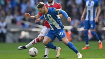 Pertandingan Sengit Manchester United Vs Brighton Berakhir Dramatis, Tertinggal 0 -1 di Menit ke-99