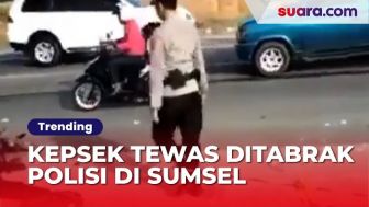 Polisi di Sumatera Selatan Tabrak Kepala Sekolah Hingga Tewas, Begini Kronologi lengkapnya