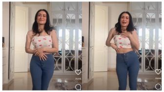 Iis Dahlia Joget Ala India dengan Baju Seksi, Netizen Ramai-Ramai Menghujat