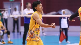 Farhan Halim Masuk dalam Top Scorer pada Asian Men's Volleyball Club Championship 2023 di Bahrain